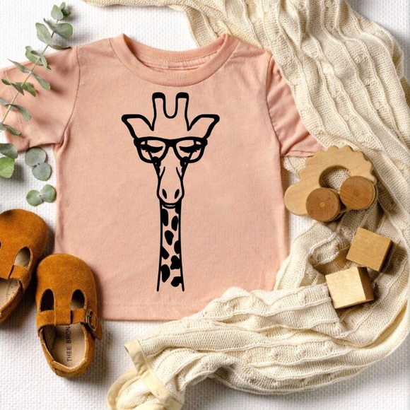 Other - Giraffe infant/toddler shirt